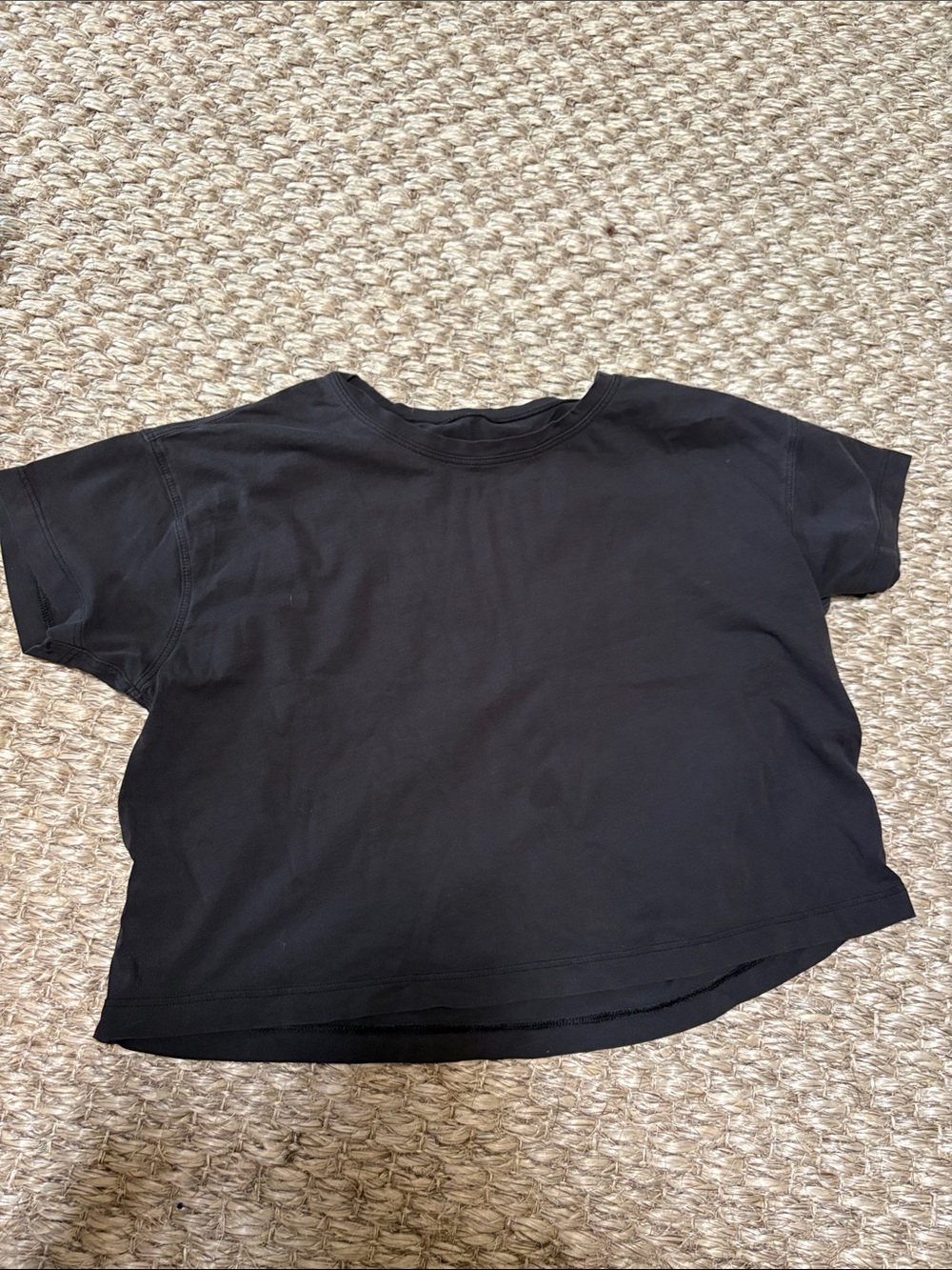 Black lululemon shirt
